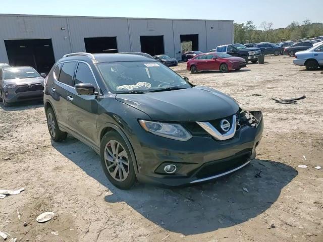 2016 Nissan Rogue VIN 5N1AT2MT2GC732761 Copart auction photo, front end / side damage thumbnail 11