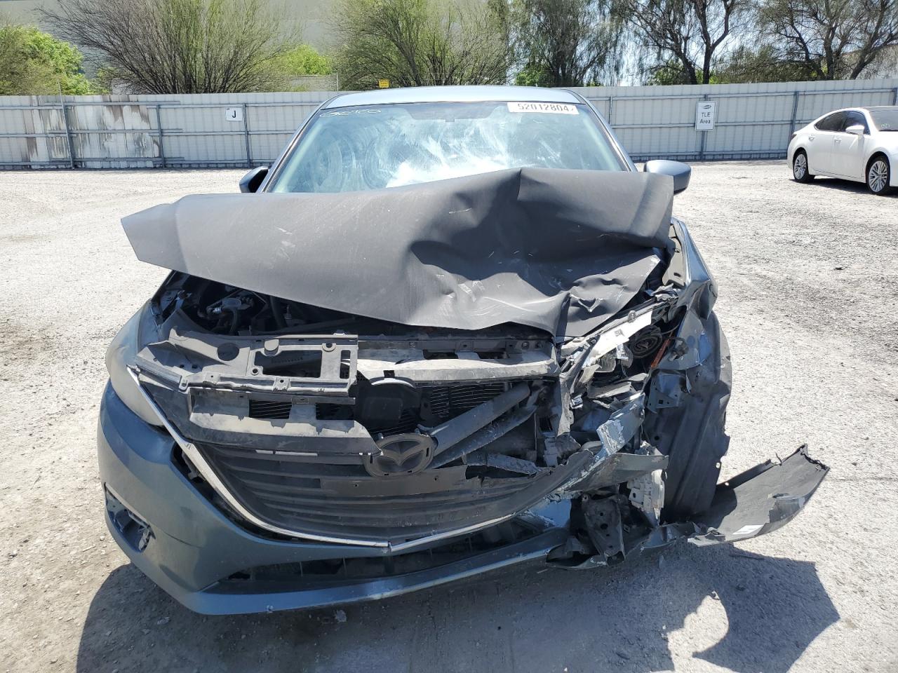 2014 Mazda 3 VIN JM1BM1U77E1194621 Copart auction photo, front end damage thumbnail 5