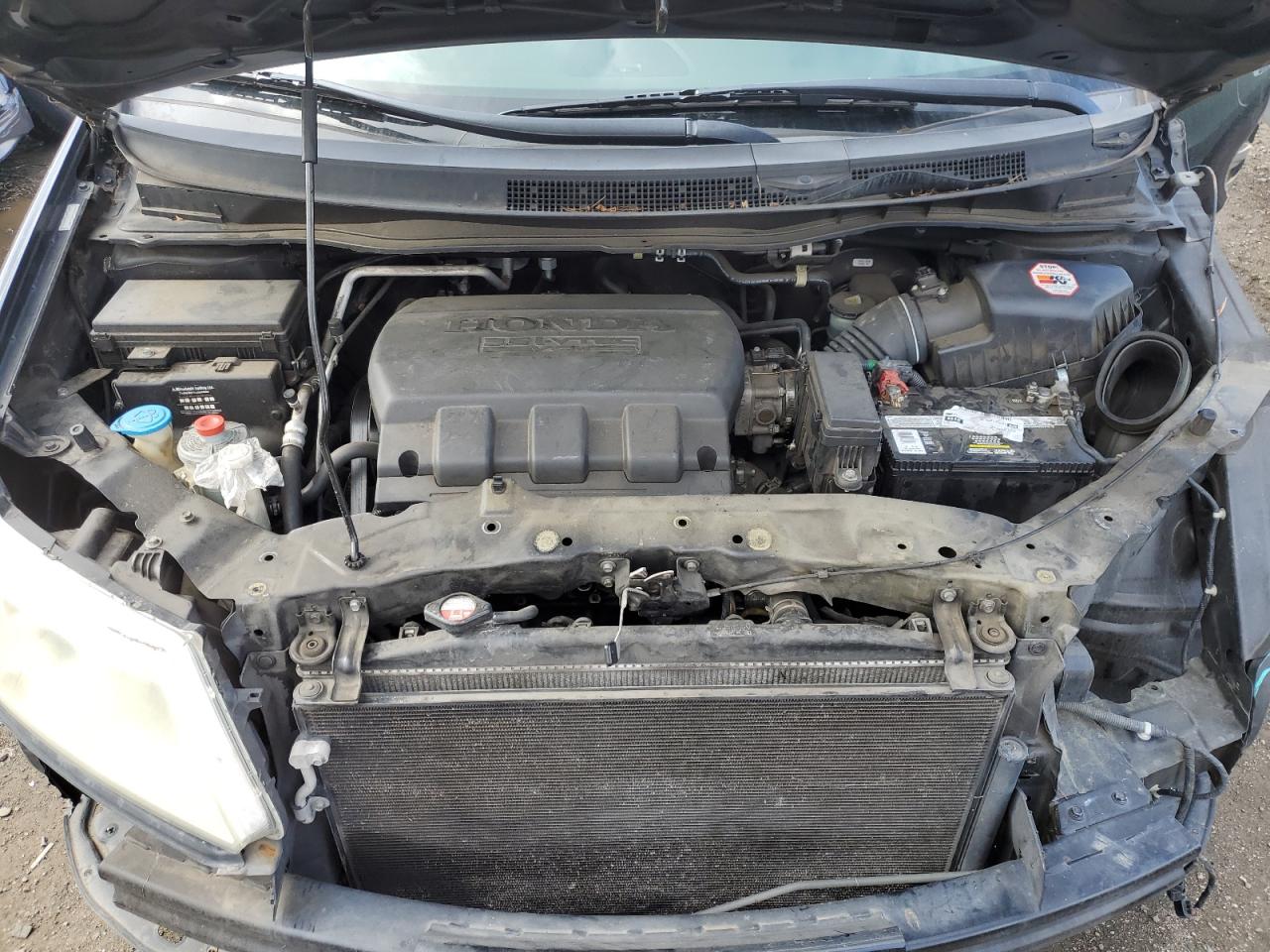 2011 Honda Odyssey VIN 5FNRL5H66BB096676 Copart auction photo, front end damage thumbnail 12