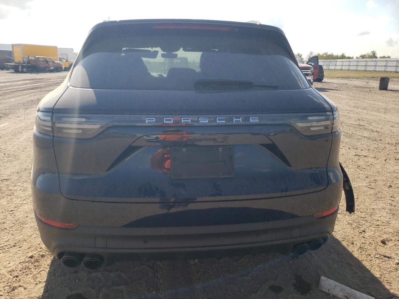 2021 Porsche Cayenne VIN WP1AB2AY3MDA28337 Copart auction photo, front end / rear end damage thumbnail 6