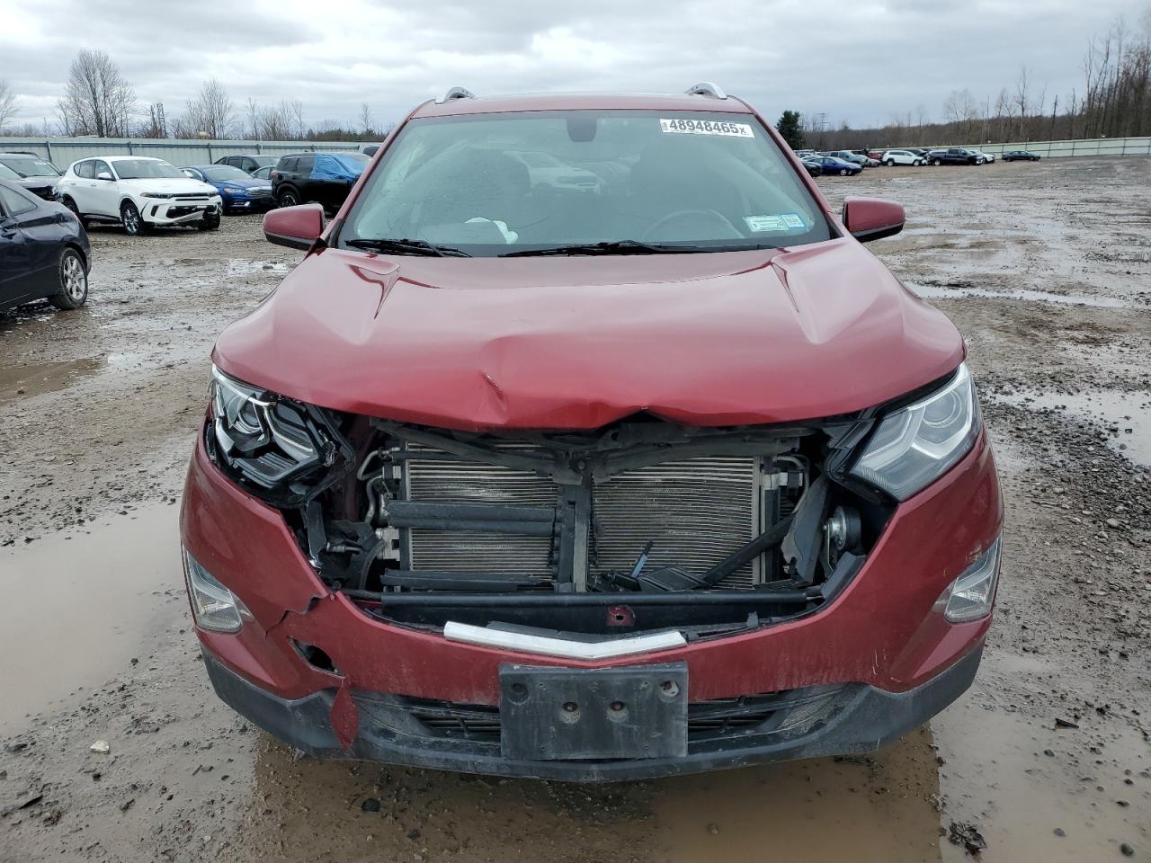 2018 Chevrolet Equinox VIN 2GNAXSEV5J6213719 Copart auction photo, front end damage thumbnail 5