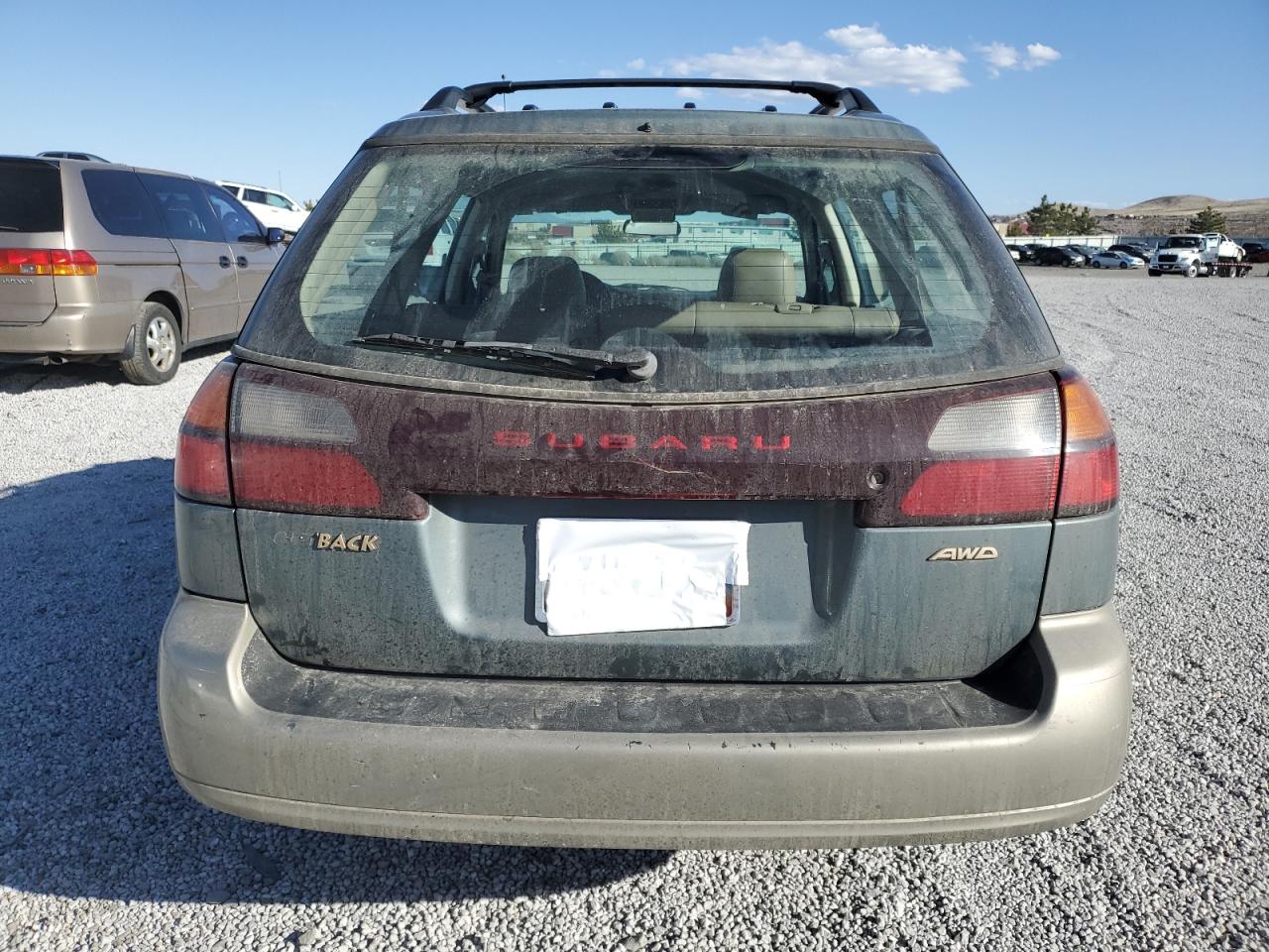 2001 Subaru Legacy VIN 4S3BH675216606307 Copart auction photo, front end damage thumbnail 6