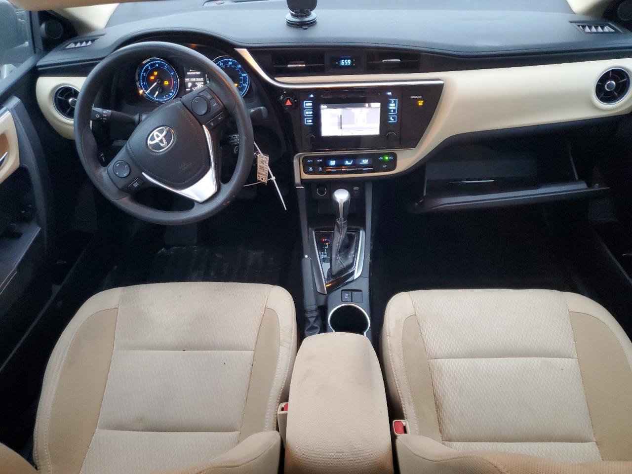 2017 Toyota Corolla VIN 2T1BURHE0HC878949 Copart auction photo, front end damage thumbnail 8