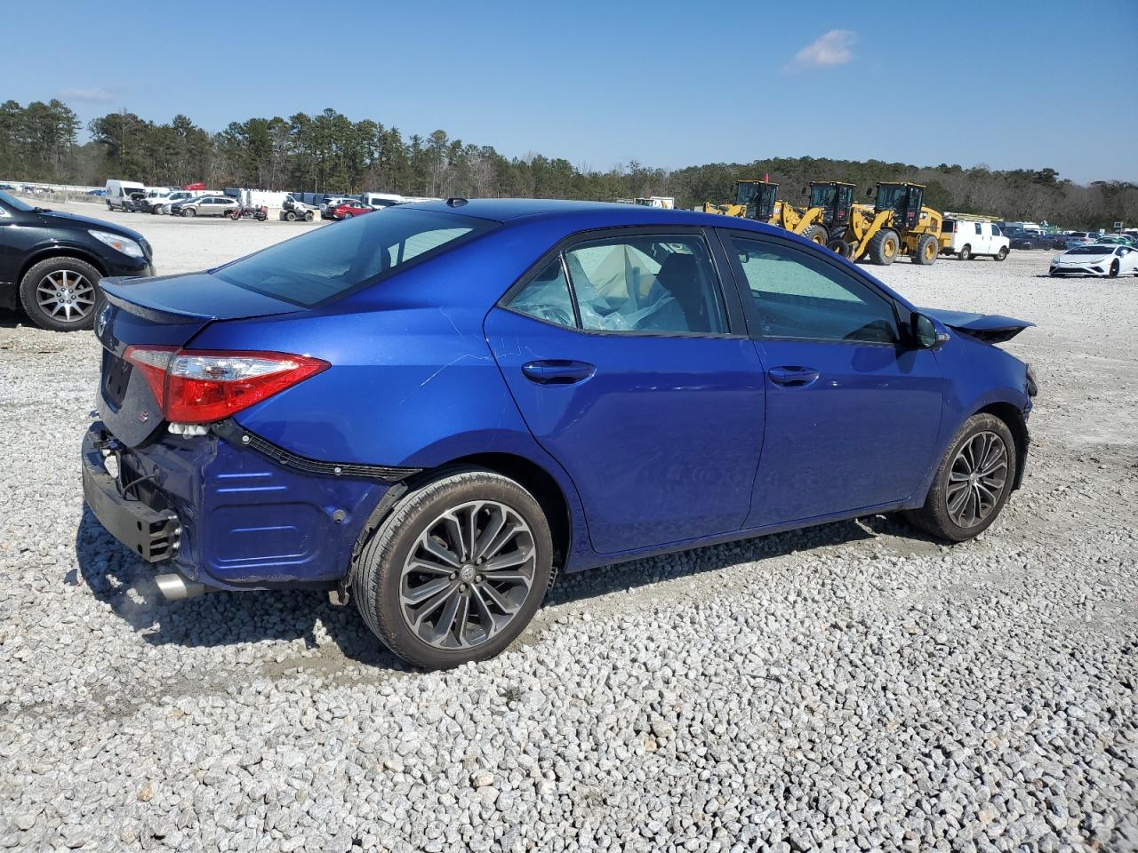 2015 Toyota Corolla VIN 2T1BURHE7FC391681 Copart auction photo, all over damage thumbnail 3