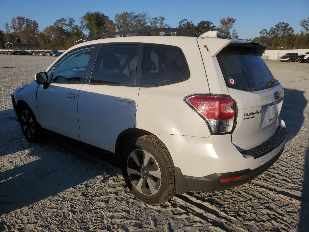 2018 Subaru Forester VIN JF2SJAGC2JH438857 Copart auction photo, top/roof damage thumbnail 2