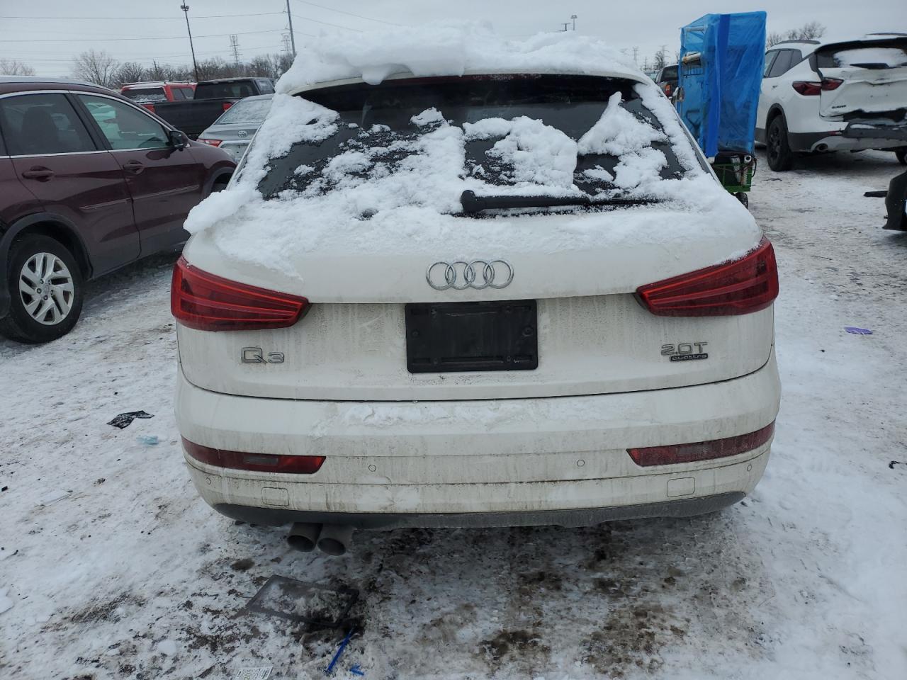 2016 Audi Q3 VIN WA1EFCFS8GR001816 Copart auction photo, front end damage thumbnail 6