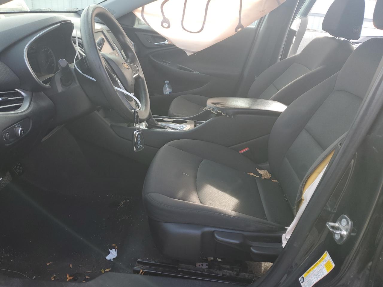 2018 Chevrolet Malibu VIN 1G1ZB5ST0JF106820 Copart auction photo, front end / side damage thumbnail 7