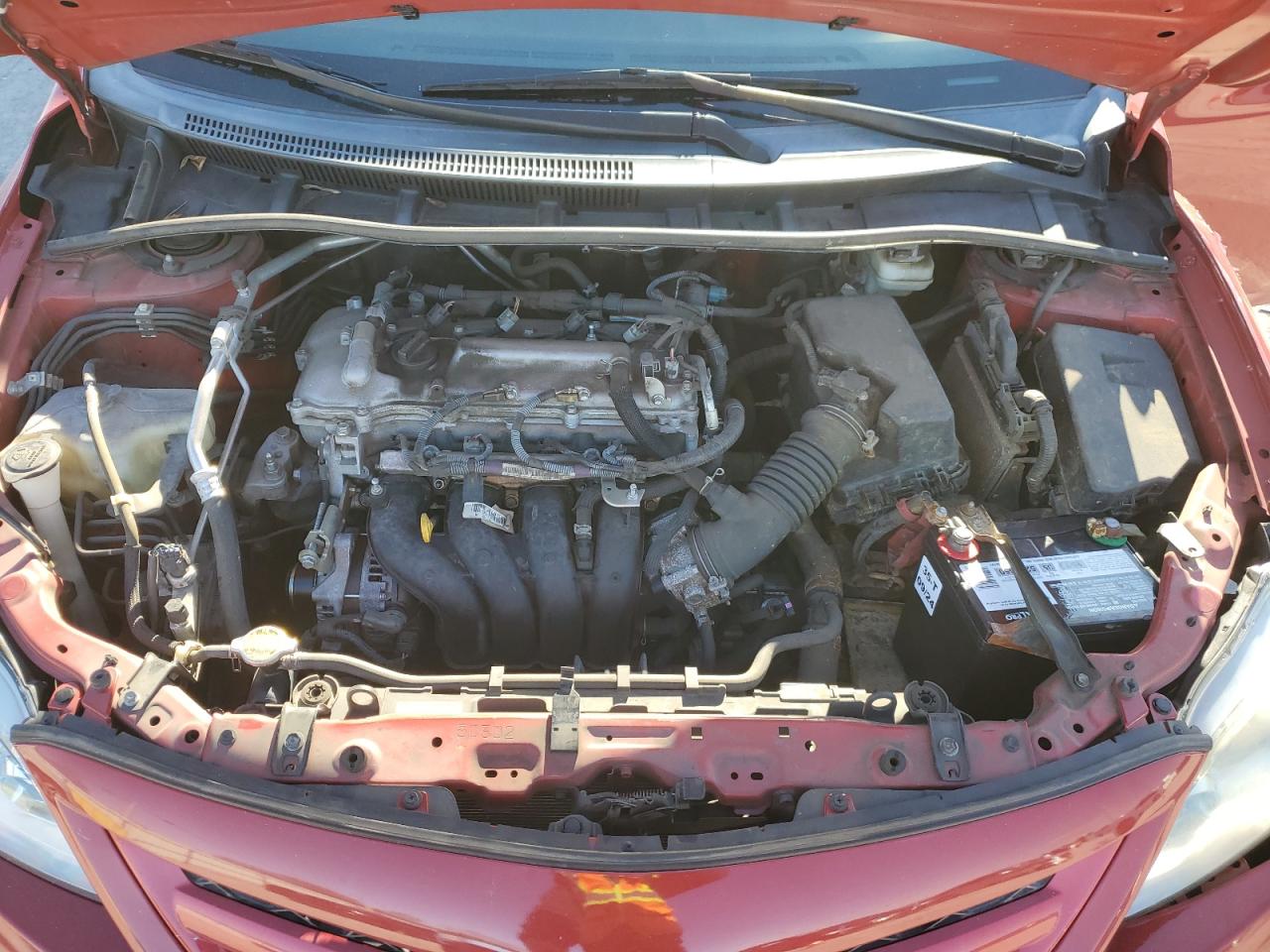 2012 Toyota Corolla VIN 2T1BU4EE7CC909131 Copart auction photo, front end / rear end damage thumbnail 11