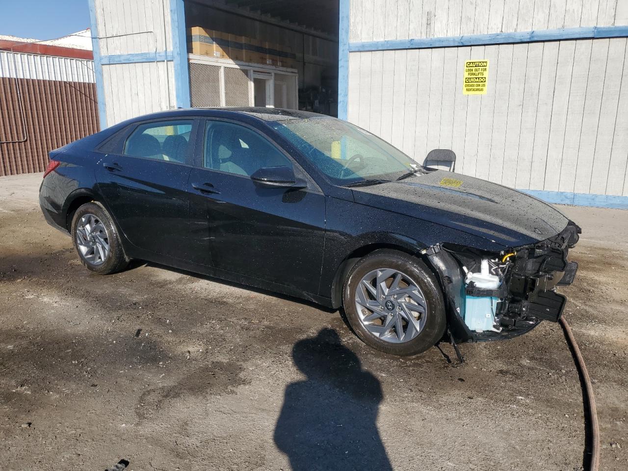 2024 Hyundai Elantra VIN KMHLM4DG5RU670550 Copart auction photo, front end damage thumbnail 4