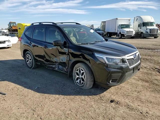 2021 Subaru Forester VIN JF2SKAJC2MH566929 Copart auction photo, side / front end damage thumbnail 11