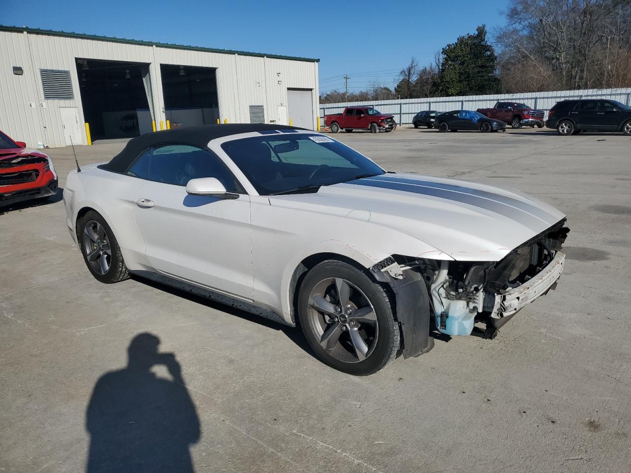 2017 Ford Mustang VIN 1FATP8EM2H5226404 Copart auction photo, front end damage thumbnail 4