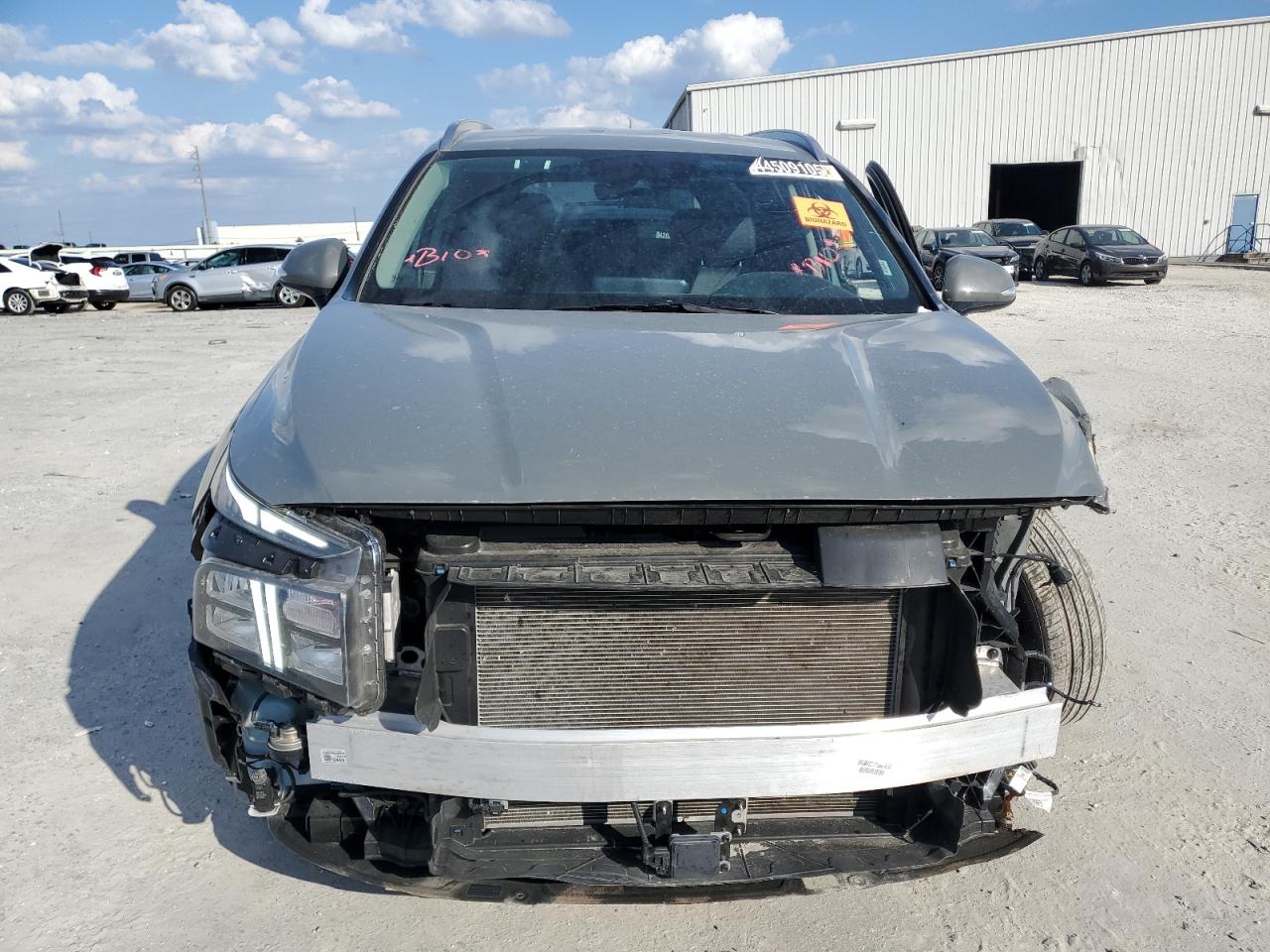 2023 Hyundai Santa Fe VIN 5NMS2DAJ0PH636171 Copart auction photo, front end damage thumbnail 5