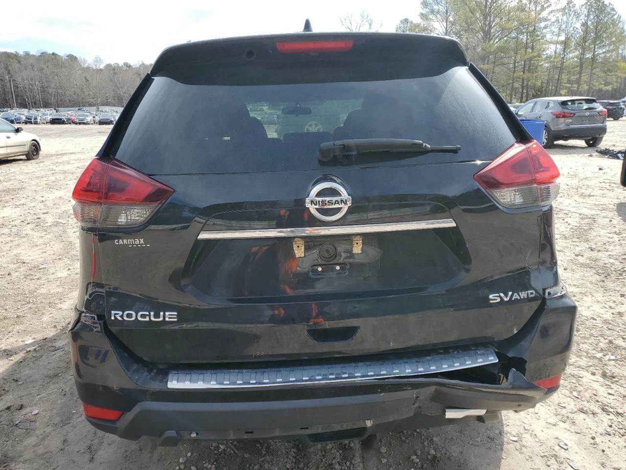 2018 Nissan Rogue VIN 5N1AT2MVXJC768805 Copart auction photo, rear end / minor dent/scratches damage thumbnail 6