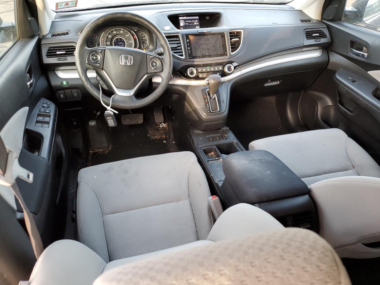 2016 Honda CR-V VIN 5J6RM4H59GL107196 Copart auction photo, front end / side damage thumbnail 8