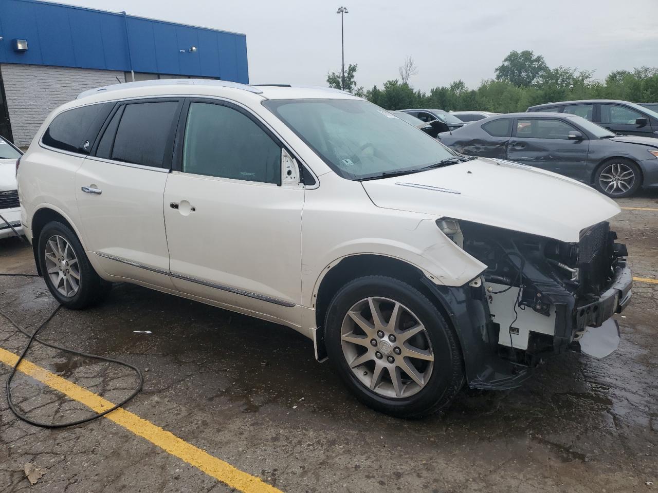 2015 Buick Enclave VIN 5GAKVBKD1FJ227014 Copart auction photo, front end damage thumbnail 4