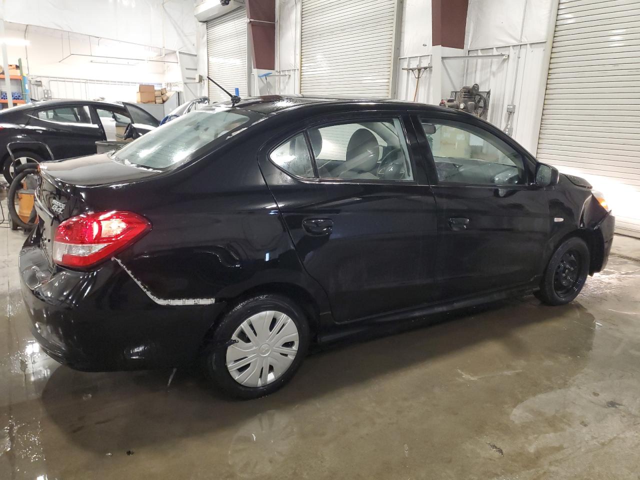 2018 Mitsubishi Mirage VIN ML32F3FJ4JHF08117 Copart auction photo, front end damage thumbnail 3