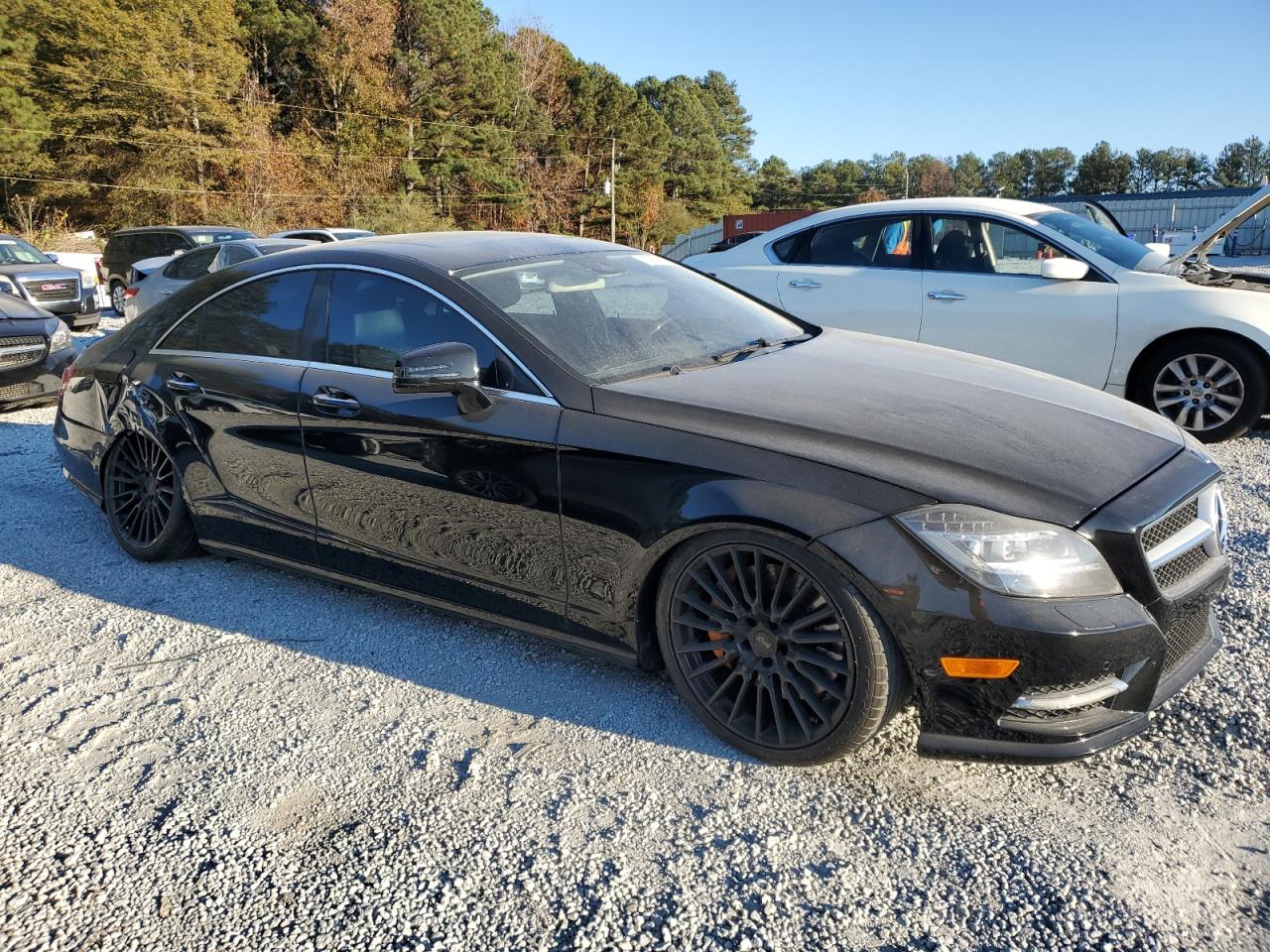2014 Mercedes-Benz Cls-klasse VIN WDDLJ7DBXEA109376 Copart auction photo, side / mechanical damage thumbnail 4