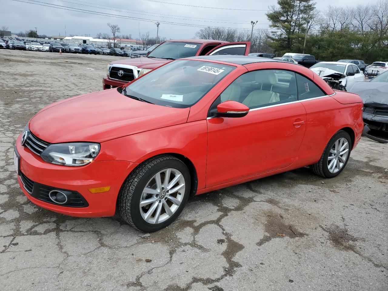 2016 Volkswagen Eos VIN WVWBW8AHXGV000837 - Copart auction photo