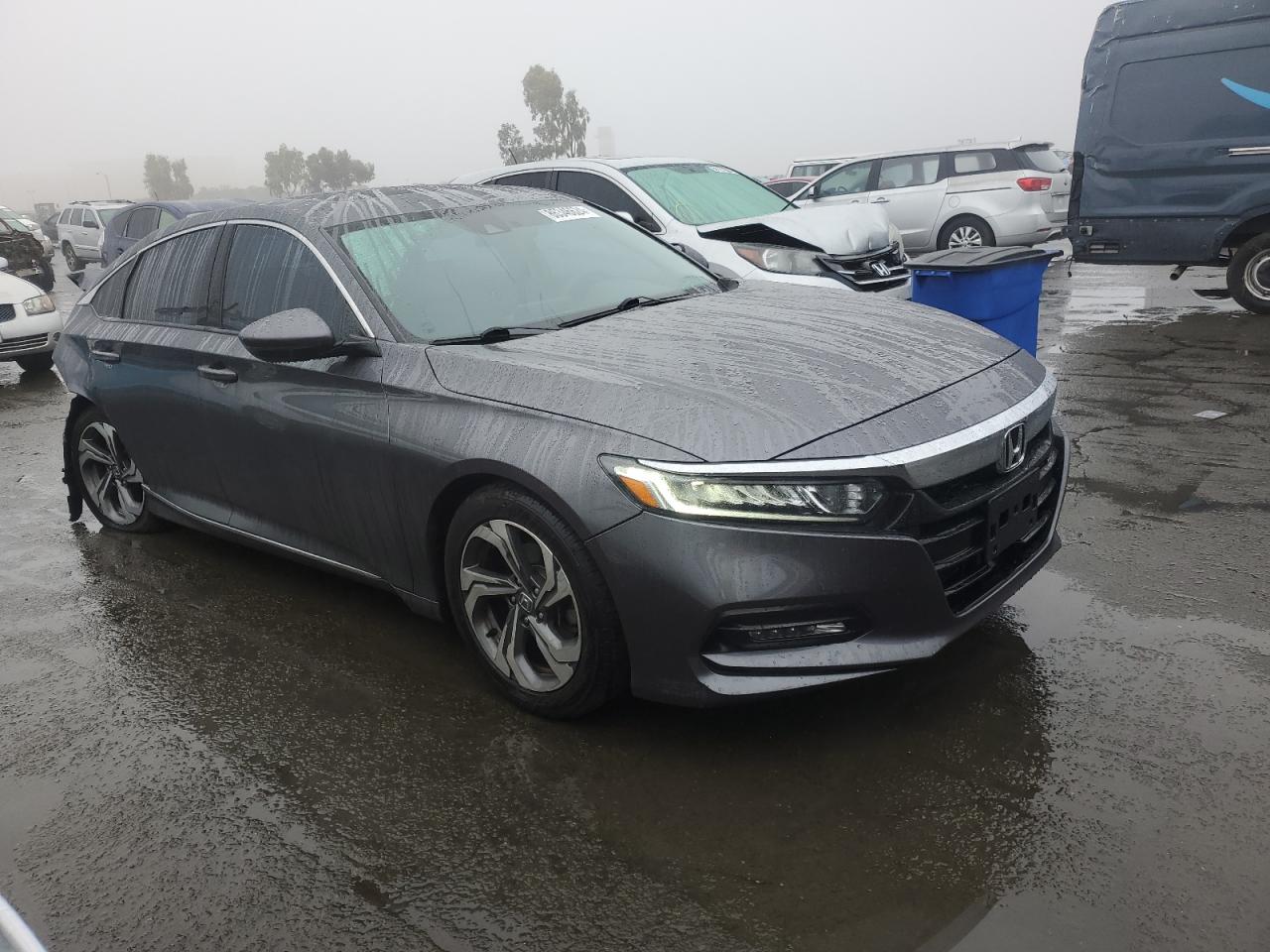 2020 Honda Accord VIN 1HGCV1F49LA079246 Copart auction photo, rear end damage thumbnail 4