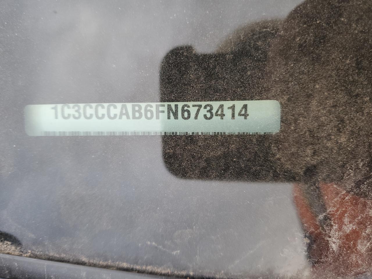 2015 Chrysler 200 VIN 1C3CCCAB6FN673414 Copart auction photo, front end damage thumbnail 14