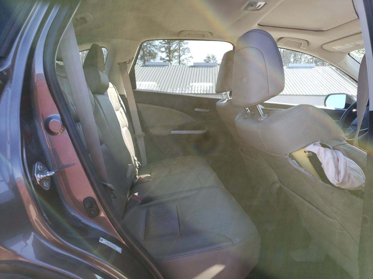 2014 Honda CR-V VIN 2HKRM4H70EH675474 Copart auction photo, side / front end damage thumbnail 11