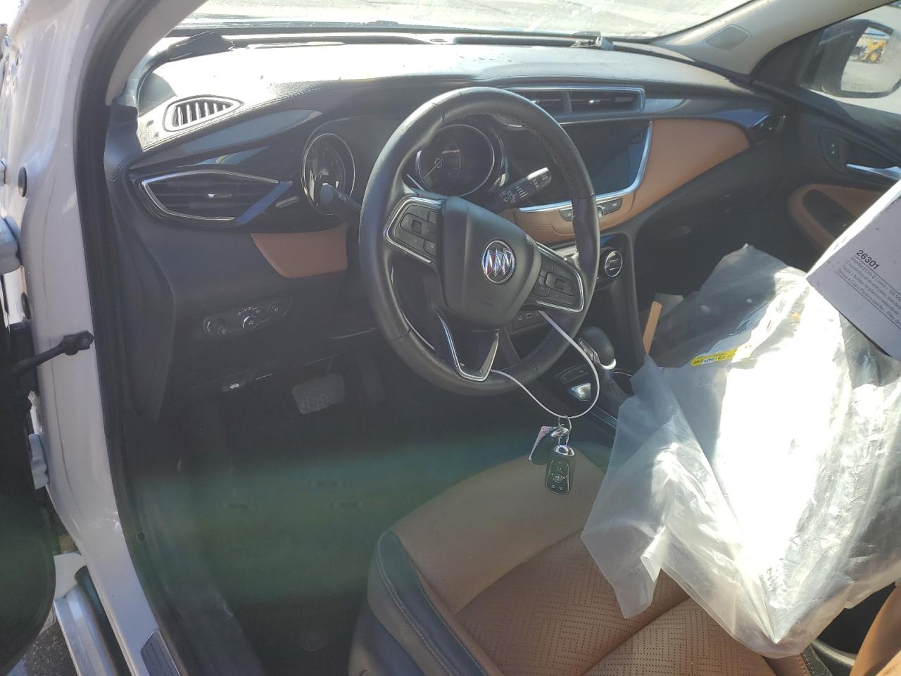 2021 Buick Encore VIN KL4MMFSL7MB168402 Copart auction photo, front end damage thumbnail 8