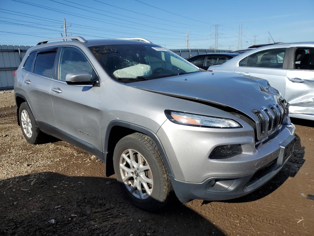 2015 Jeep Grand Cherokee VIN 1C4PJMCBXFW570836 Copart auction photo, front end damage thumbnail 4