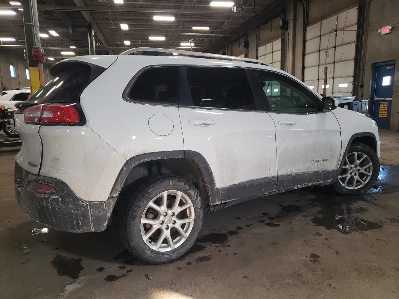 2014 Jeep Grand Cherokee VIN 1C4PJLCB8EW185347 Copart auction photo, all over damage thumbnail 3