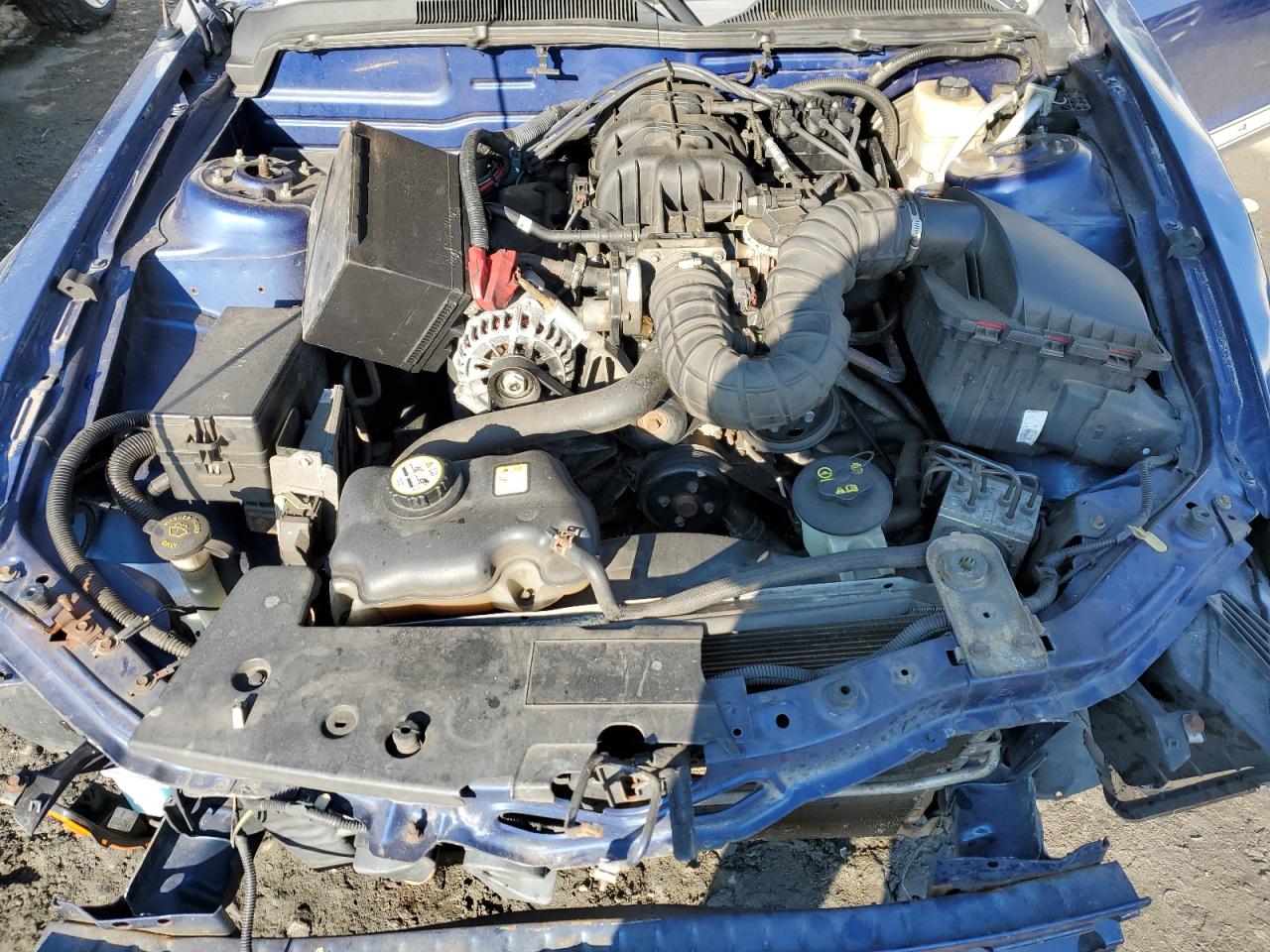 2007 Ford Mustang VIN 1ZVHT80N075271008 Copart auction photo, front end damage thumbnail 11