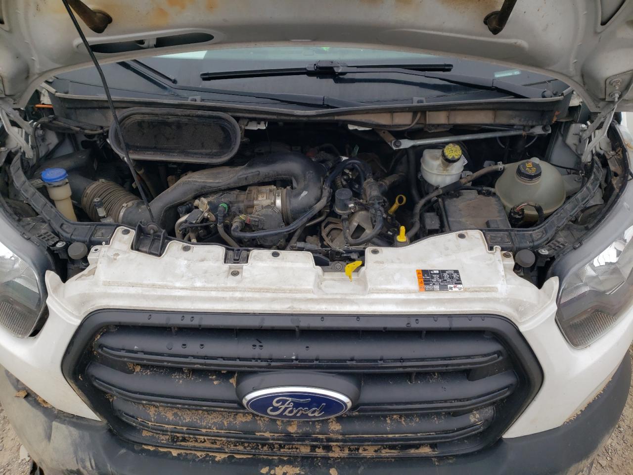 2020 Ford Transit VIN 1FTBR1C84LKB29034 Copart auction photo, rollover / undercarriage damage thumbnail 12