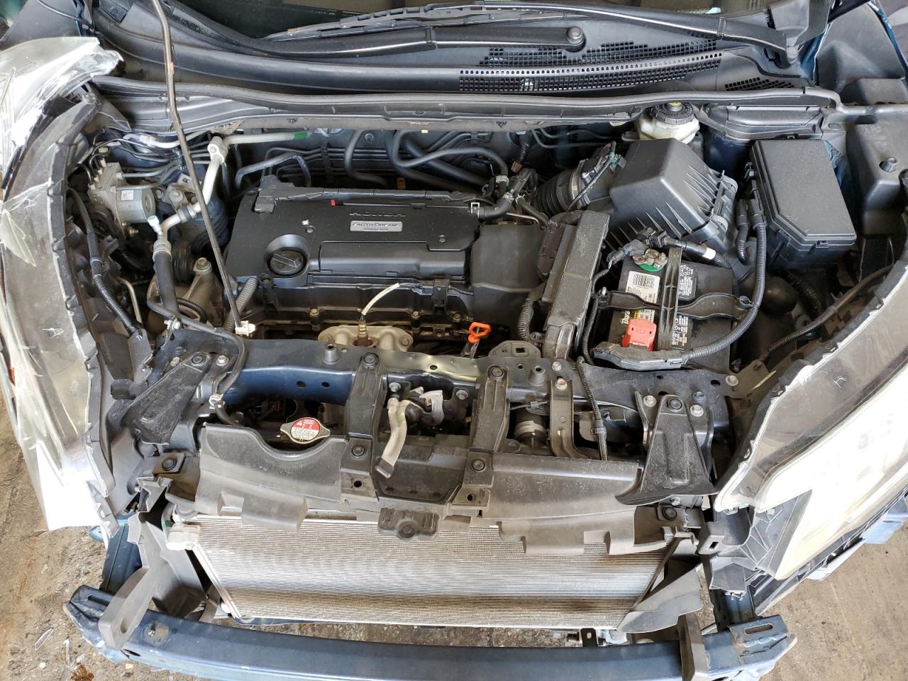 2016 Honda CR-V VIN 2HKRM4H74GH684603 Copart auction photo, front end / side damage thumbnail 12
