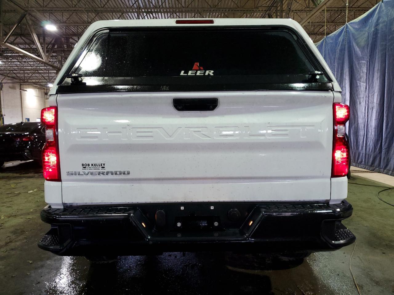 2023 Chevrolet Silverado VIN 3GCNAAEK9PG354611 Copart auction photo, front end / side damage thumbnail 6