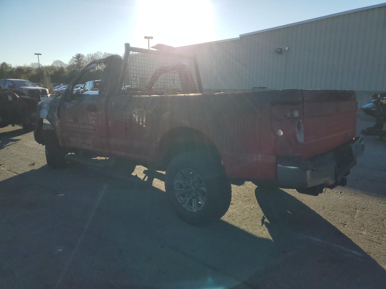 2017 Ford F250 VIN 1FTBF2B64HEB49093 Copart auction photo, burn / burn - interior damage thumbnail 2