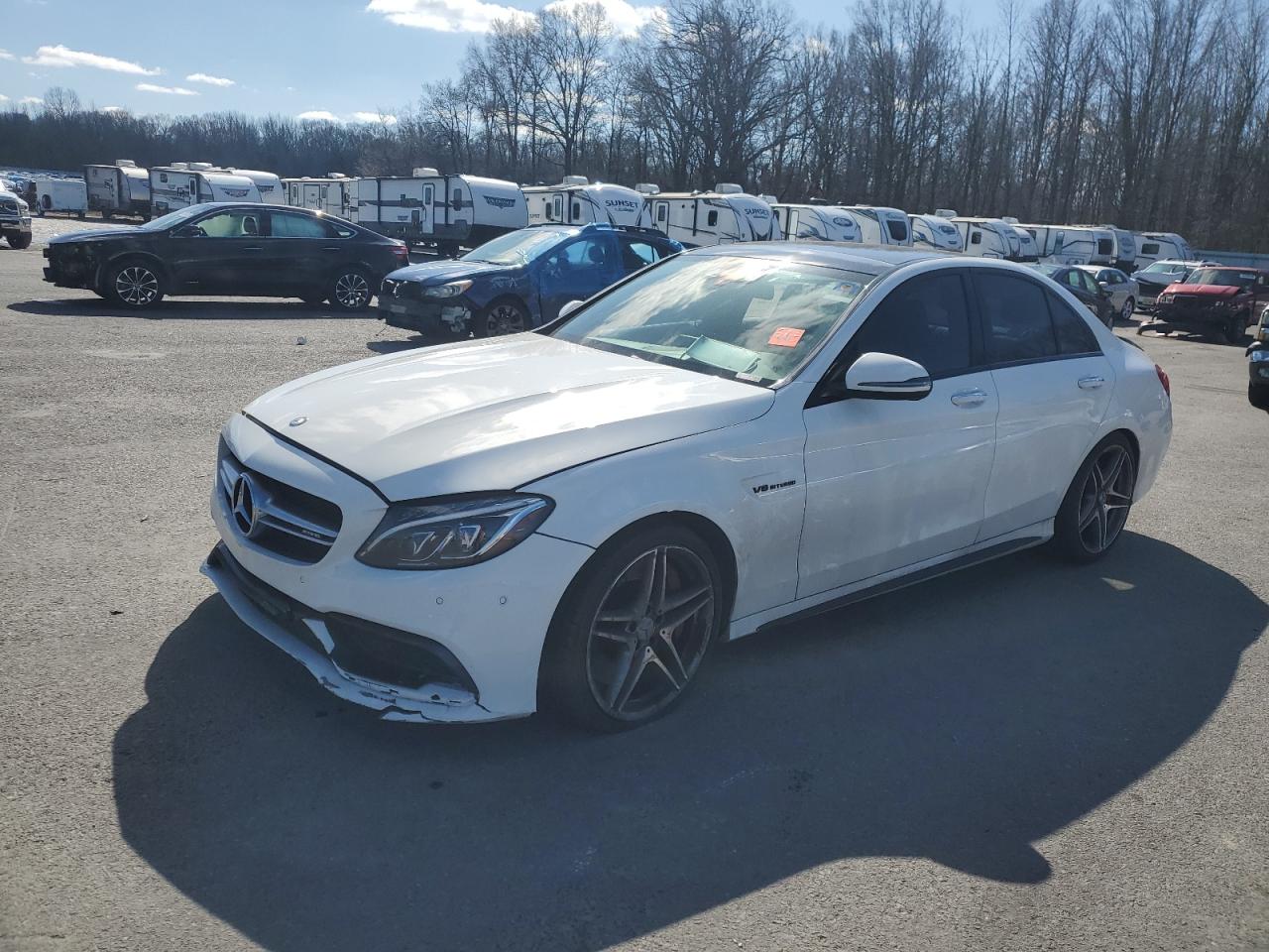 2016 Mercedes-Benz C-klasse VIN 55SWF8HB9GU130172