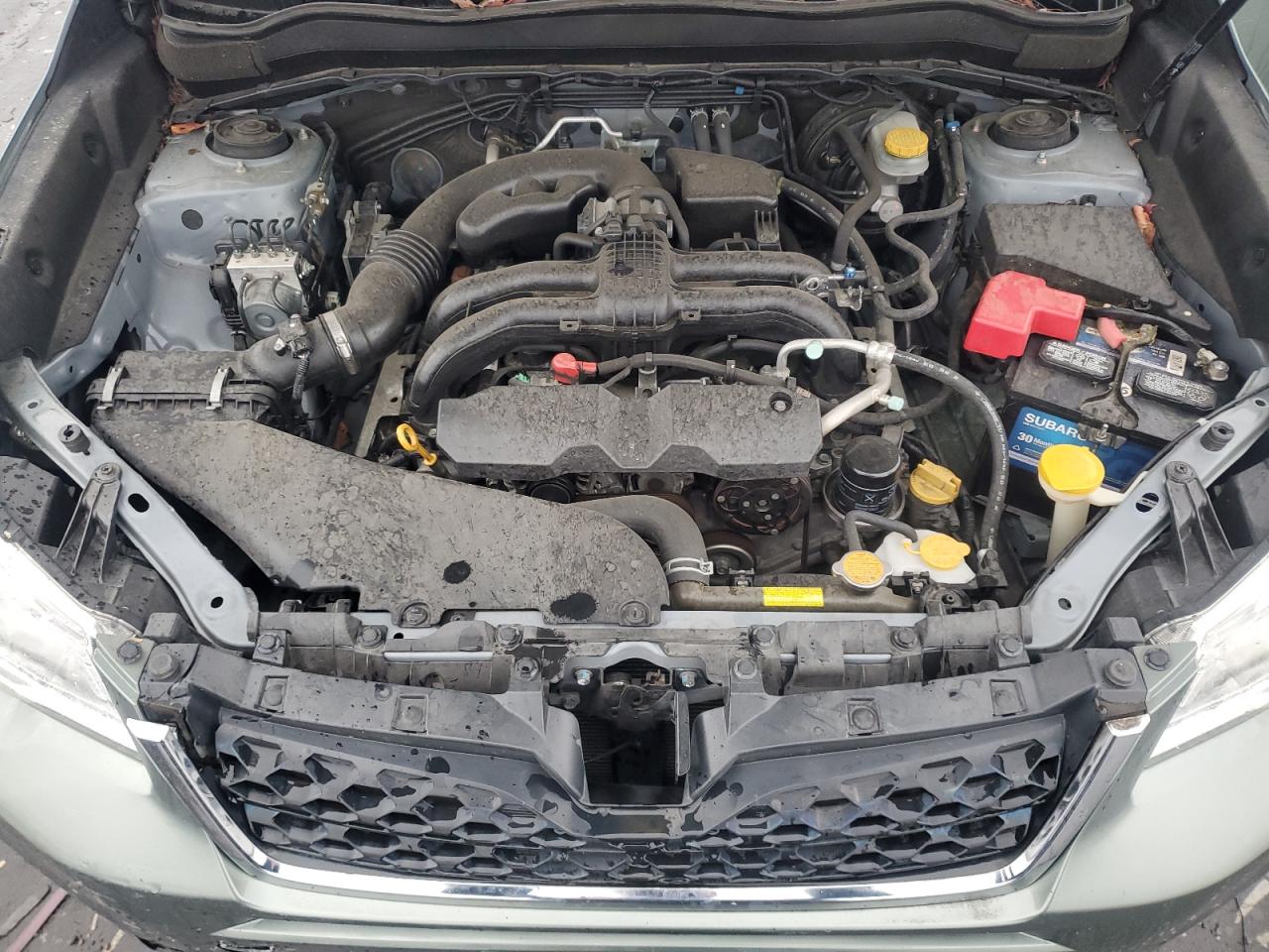 2016 Subaru Forester VIN JF2SJADC0GH402419 Copart auction photo, rear end / front end damage thumbnail 12