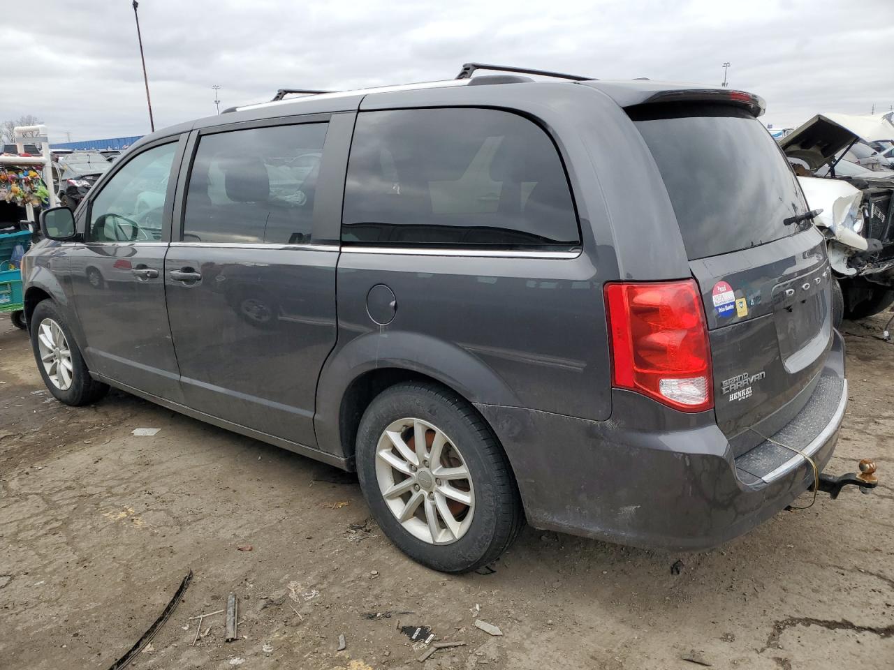 2019 Dodge Caravan VIN 2C4RDGCG7KR707537 Copart auction photo, front end damage thumbnail 2