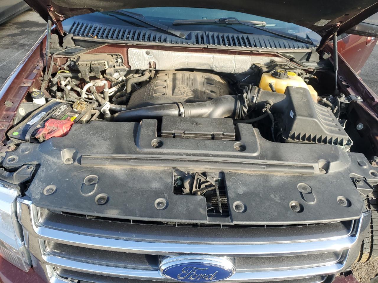 2017 Ford Expedition VIN 1FMJU1JT7HEA84447 Copart auction photo, front end / undercarriage damage thumbnail 14