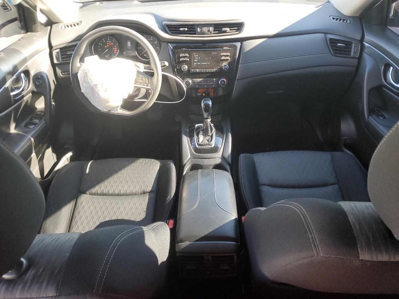 2017 Nissan Rogue VIN JN8AT2MV8HW014433 Copart auction photo, front end / mechanical damage thumbnail 8