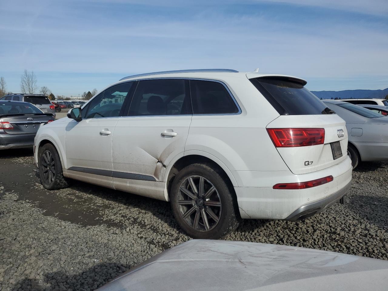 2017 Audi Q7 VIN WA1AAAF79HD033007 Copart auction photo, all over damage thumbnail 2