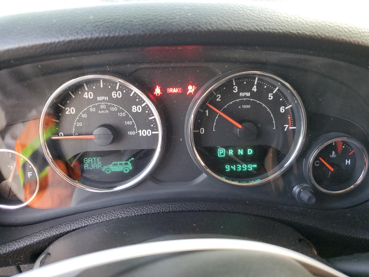 2017 Jeep Wrangler VIN 1C4BJWDG6HL552368 Copart auction photo, rollover damage thumbnail 9