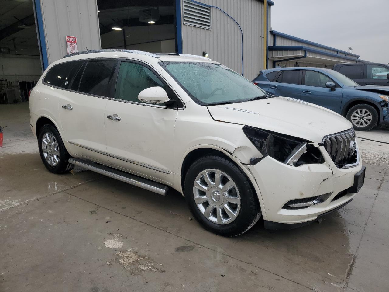 2015 Buick Enclave VIN 5GAKRBKD7FJ106640 Copart auction photo, front end damage thumbnail 4