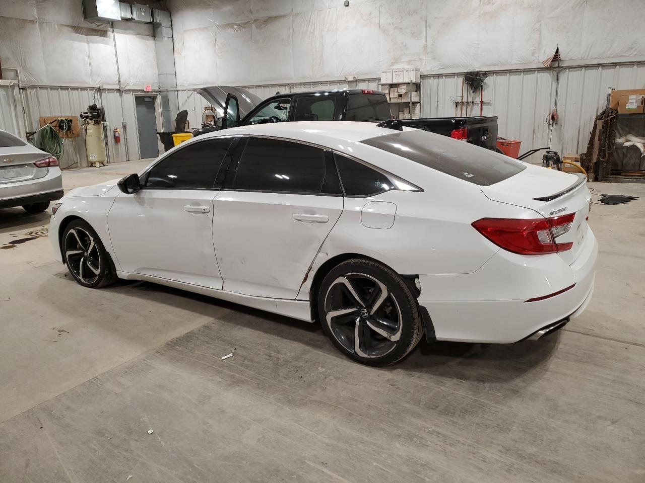 2021 Honda Accord VIN 1HGCV1F32MA056402 Copart auction photo, all over damage thumbnail 2
