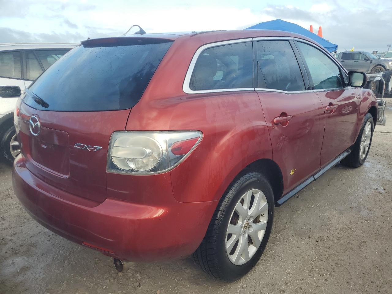 2007 Mazda CX-7 VIN JM3ER293270155378 Copart auction photo, water/flood damage thumbnail 3