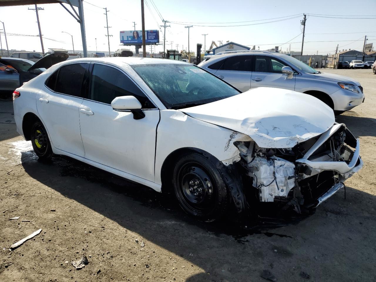2022 Toyota Camry VIN 4T1G31AK2NU595036 Copart auction photo, front end damage thumbnail 4