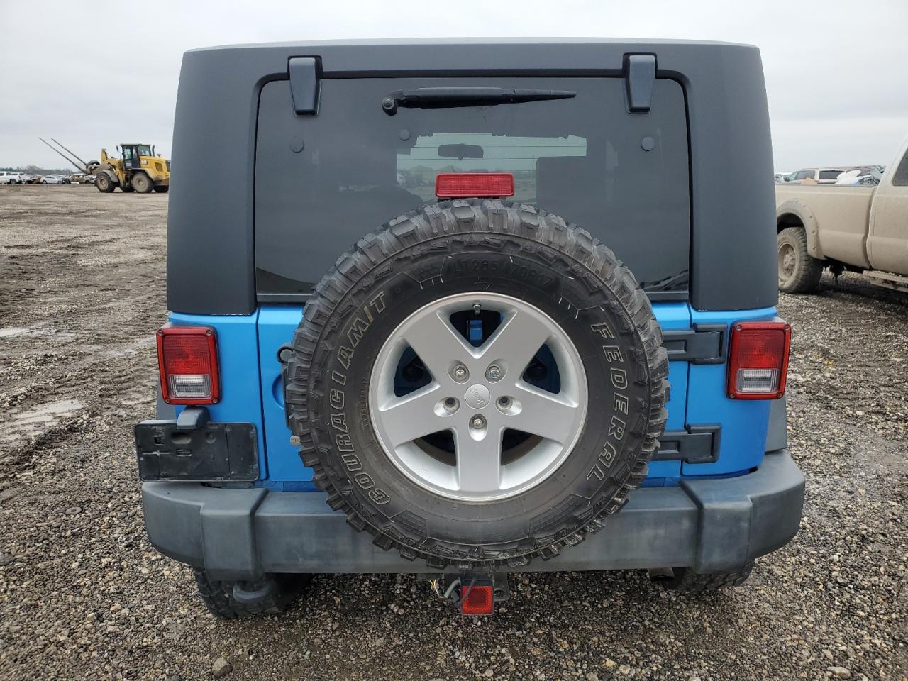 2009 Jeep Wrangler VIN 1J4FA24129L781793 Copart auction photo, front end damage thumbnail 6