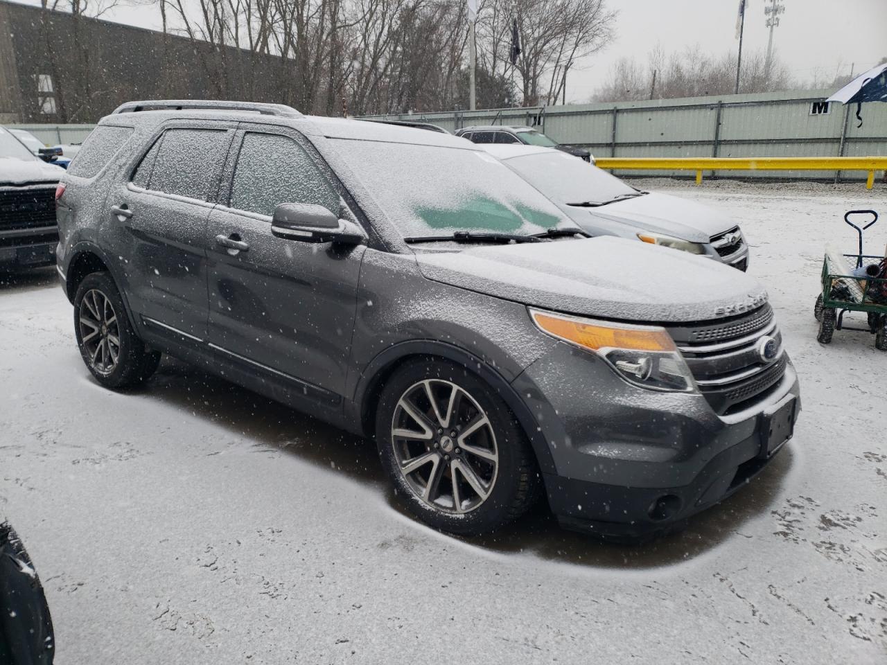 2015 Ford Explorer VIN 1FM5K8D84FGA11416 Copart auction photo, front end / minor dent/scratches damage thumbnail 4