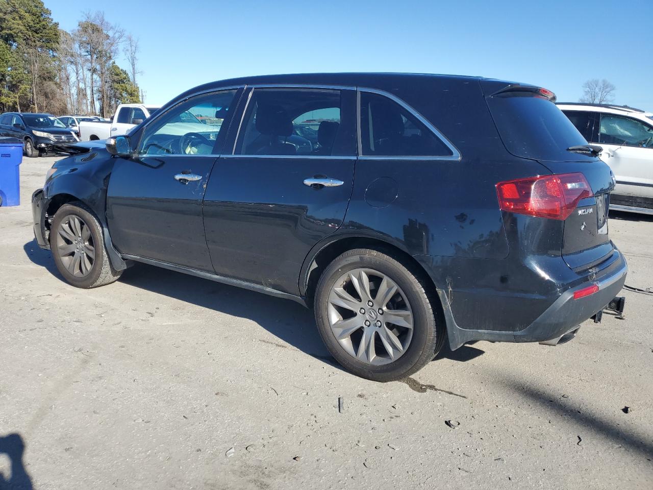 2010 Acura MDX VIN 2HNYD2H77AH510907 Copart auction photo, all over damage thumbnail 2