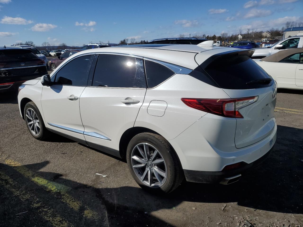 2023 Acura RDX VIN 5J8TC1H55PL006140 Copart auction photo, front end / side damage thumbnail 2