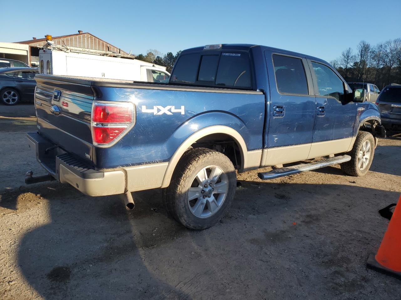 2010 Ford F-150 VIN 1FTFW1EV2AFD39683 Copart auction photo, all over damage thumbnail 3