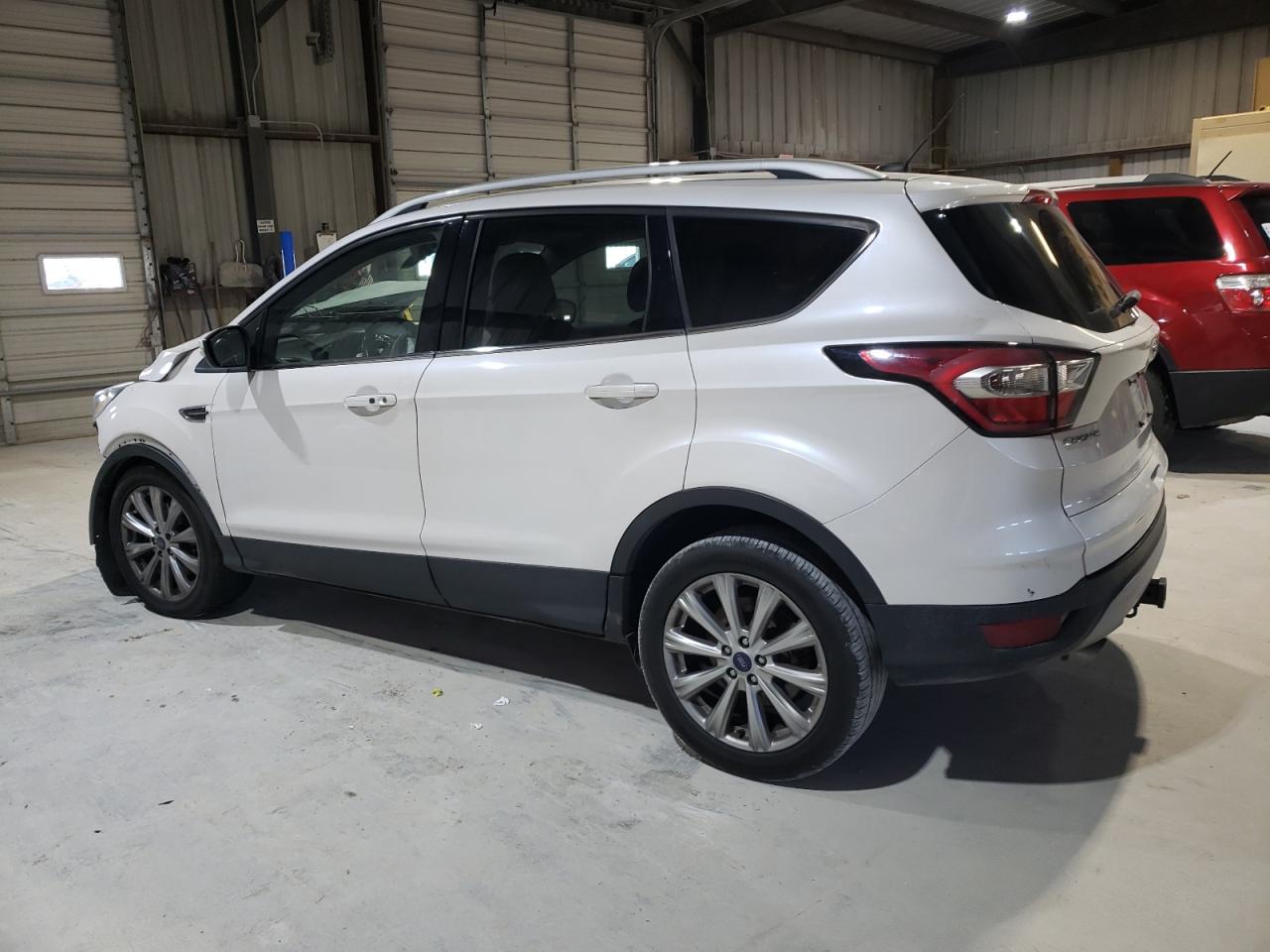 2017 Ford Escape VIN 1FMCU0J91HUB65876 Copart auction photo, front end / minor dent/scratches damage thumbnail 2